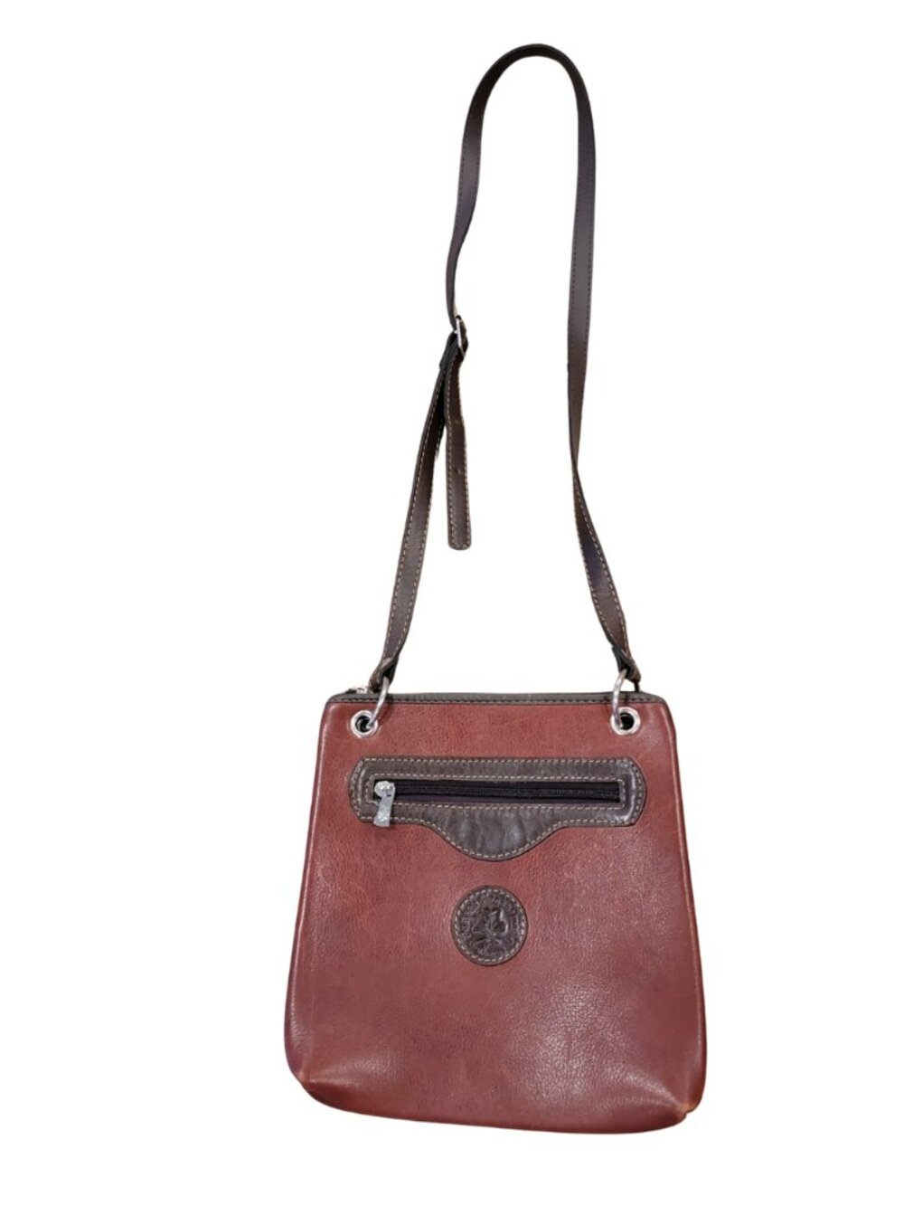 Pampas Argentina Leather Crossbody Bag MSRP $150